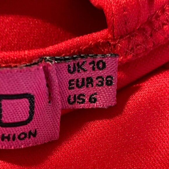 Boohoo Women's Jasmine Cross Over Sleeveless Bodycon‎ Dress Size 6 NWT - Picture 9 of 15